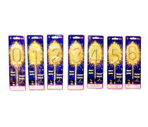 Свечи цифры бенгальские