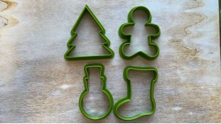 Вырубки Новогодние. Набор №1