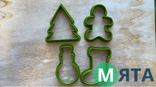 Вырубки Новогодние. Набор №1