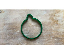 Вырубка Ёлочный шар №2