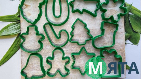 Вырубки Новогодние. Набор №2