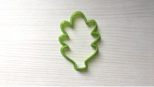 Вырубка Листик Дуба Вырубка Листик Дуба