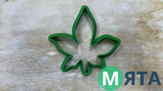 Вырубка Листик Клена №2