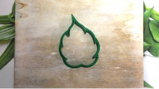 Вырубка Листик №2 Вырубка Листик №2