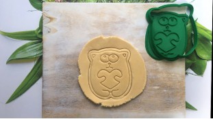 Вырубка + штамп Кот №2 Вырубка + штамп Кот №2