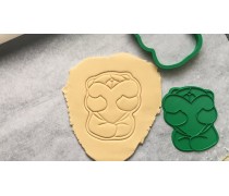 Вырубка + штамп Медведь №2