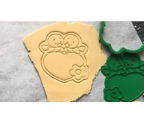 Вырубка + штамп Птички №1