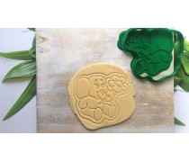 Вырубка + штамп Слоник