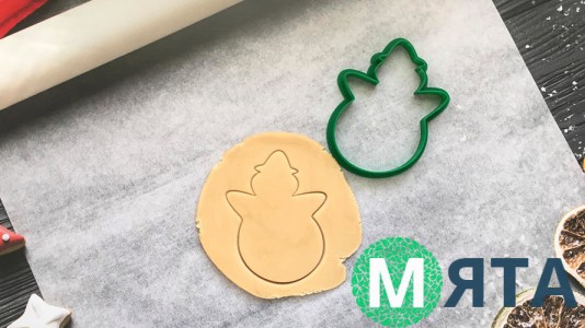 Вырубка Снеговик №1