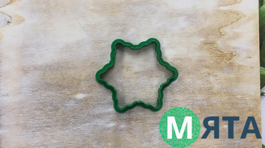 Вырубка Снежинка №3