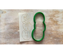 Вырубка + трафарет Яйца