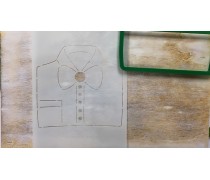 Вырубка + трафарет Рубашка