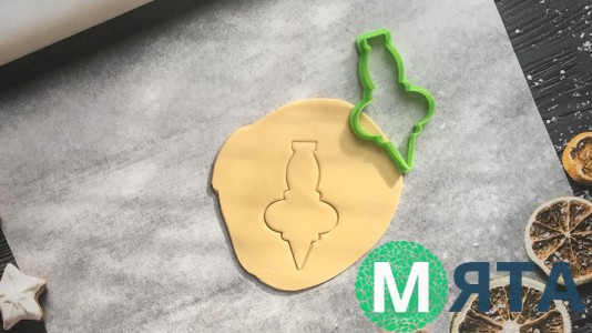 Вырубка Ёлочная игрушка №5