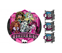 Monster High для круглого торта