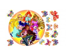 Winx для круглого торта