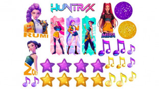Їстівна картинка Huntrix Мисливці на демонів №5 Їстівна картинка Huntrix Мисливці на демонів №5