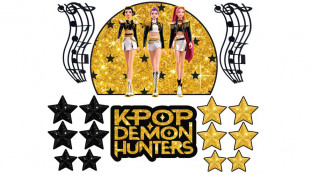 Їстівна картинка Huntrix Мисливці на демонів №4 Їстівна картинка Huntrix Мисливці на демонів №4