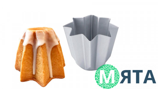 Форма для кексу Пандоро, 500 грам Форма для кексу Пандоро, 500 грам