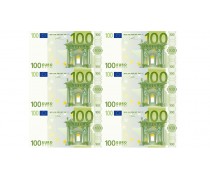 Їстівна картинка 100 євро, 6 купюр