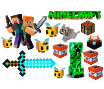 Їстівна картинка Майнкрафт 8