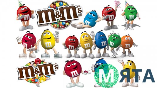 Їстівна картинка M&M's