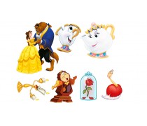 Їстівна картинка "Красуня і чудовисько" 4