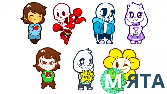 UNDERTALE (андертейл) 1