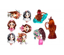 Їстівна картинка "Дівчата 2"