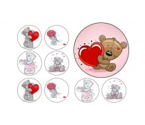 Їстівна картинка ВЕДМЕДИКИ ТЕДДІ 5