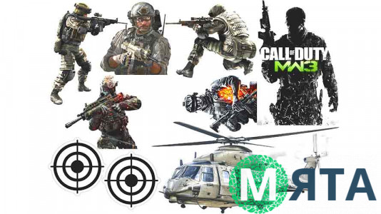 Їстівна картинка Call of Duty