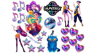 Їстівна картинка Huntrix Мисливці на демонів №2