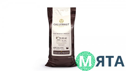 Шоколад чорний Callebaut 70-30-42. 70,3%