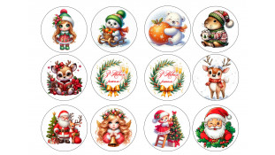 Їстівна картинка Новорічна картинка 168 Їстівна картинка Новорічна картинка 168