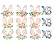 Харчова картинка заячі вушка Великдень 36