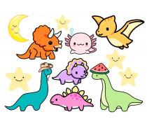 Їстівна картинка Динозаври 13