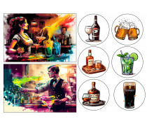 Їстівна картинка "Бармен"