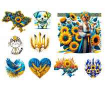 Їстівна картинка "Патріотична 4"