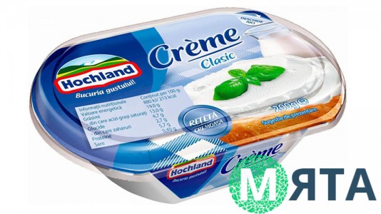 Сирний крем-сир Hochland Creme Clasik