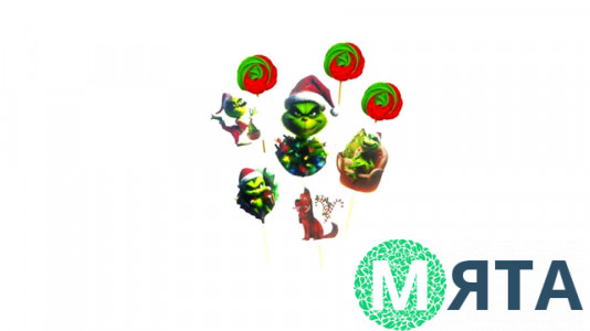 Набір цукрових топерів Грінч