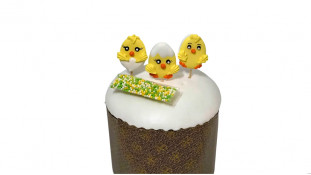 Набір цукрових прикрас Курчата з посипанням