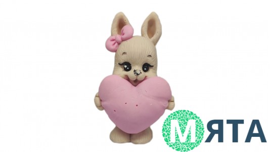 Шоколадна фігурка Mi-Mi Зайчик із серцем