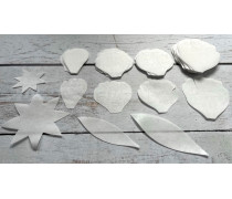 Заготовка з вафельного паперу Півонія, 48 пелюсток