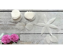 Заготовка з вафельного паперу Троянда 8 см