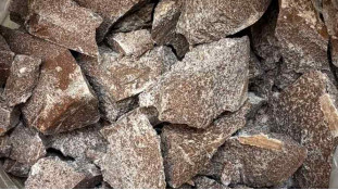 Шоколад молочний 35%, кусковий