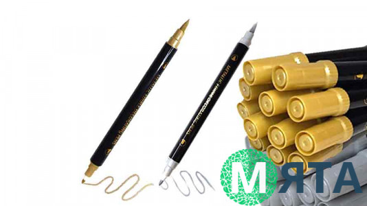 Харчовий двосторонній маркер сяючий