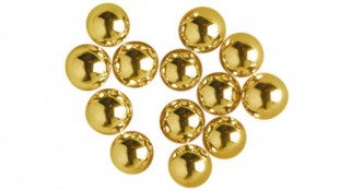 Цукрові кульки, золоті 2-7 мм
