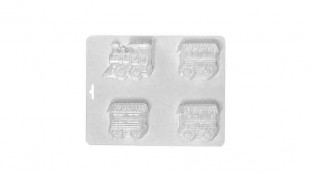 Форма для шоколаду Паровозики