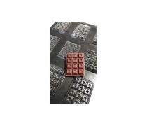 Молд для шоколаду та мастики Шоколад мікро №41