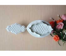 Плунжери для мастики Ажурні Рифлені. 2 штуки