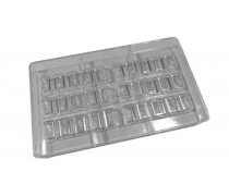 Полікарбонатна форма Батончики, 6 шт